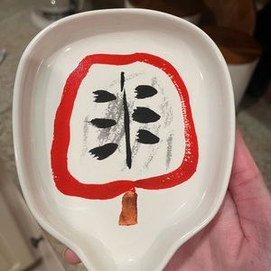 Kate Spade by Lenox Apple Spoon Rest